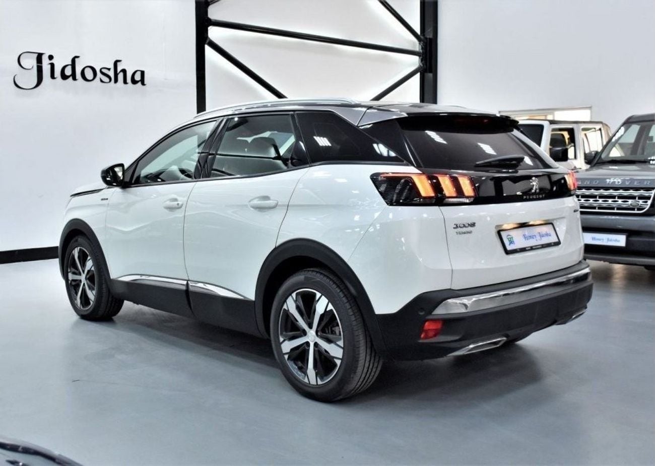 Peugeot 3008 GT LINE EXCELLENT DEAL for our Peugeot 3008 Turbo ( 2020 Model ) in White Color GCC Specs