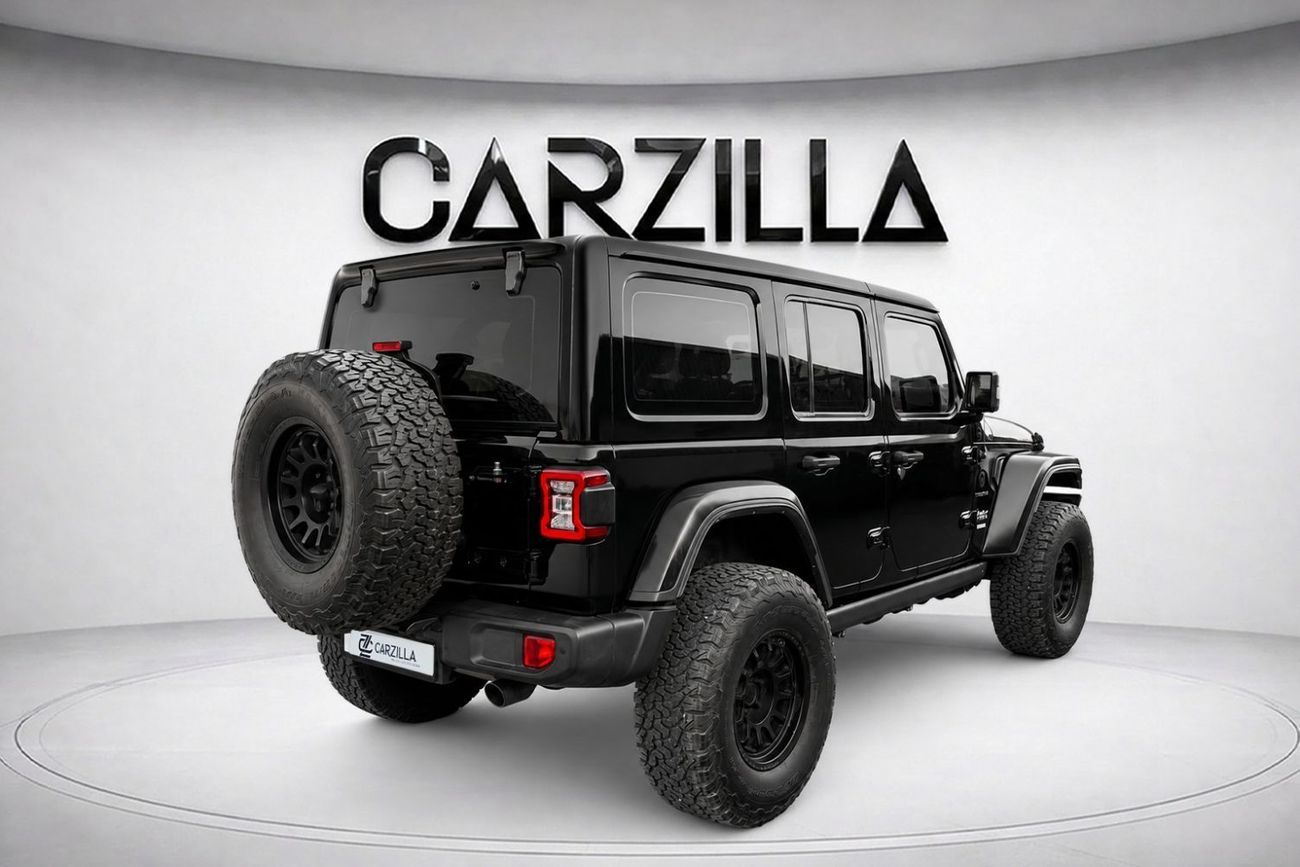 Jeep Wrangler SAHARA l Al-Futtaim Warranty & Service l AED 3,231 / Monthly