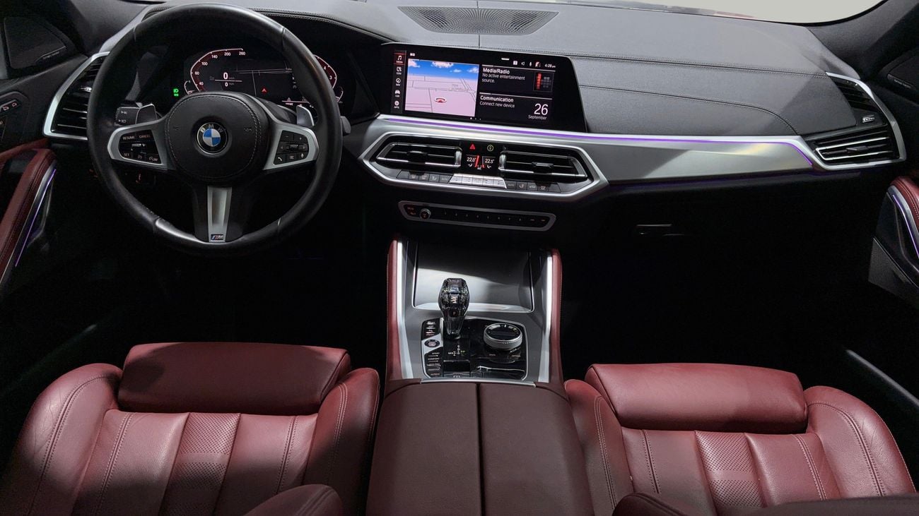 BMW X6 XDRIVE40I M SPORT 2021 | AED 2462/Month | 0 DP | 30 Day Return | Warranty | Service History