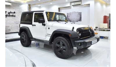 Jeep Wrangler EXCELLENT DEAL for our Jeep Wrangler Sport ( 2014 Model ) in White Color GCC Specs