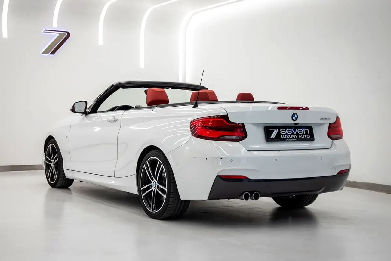 بي أم دبليو 220 220i Sportline Convertible | GCC | Full Service History | Excellent Condition