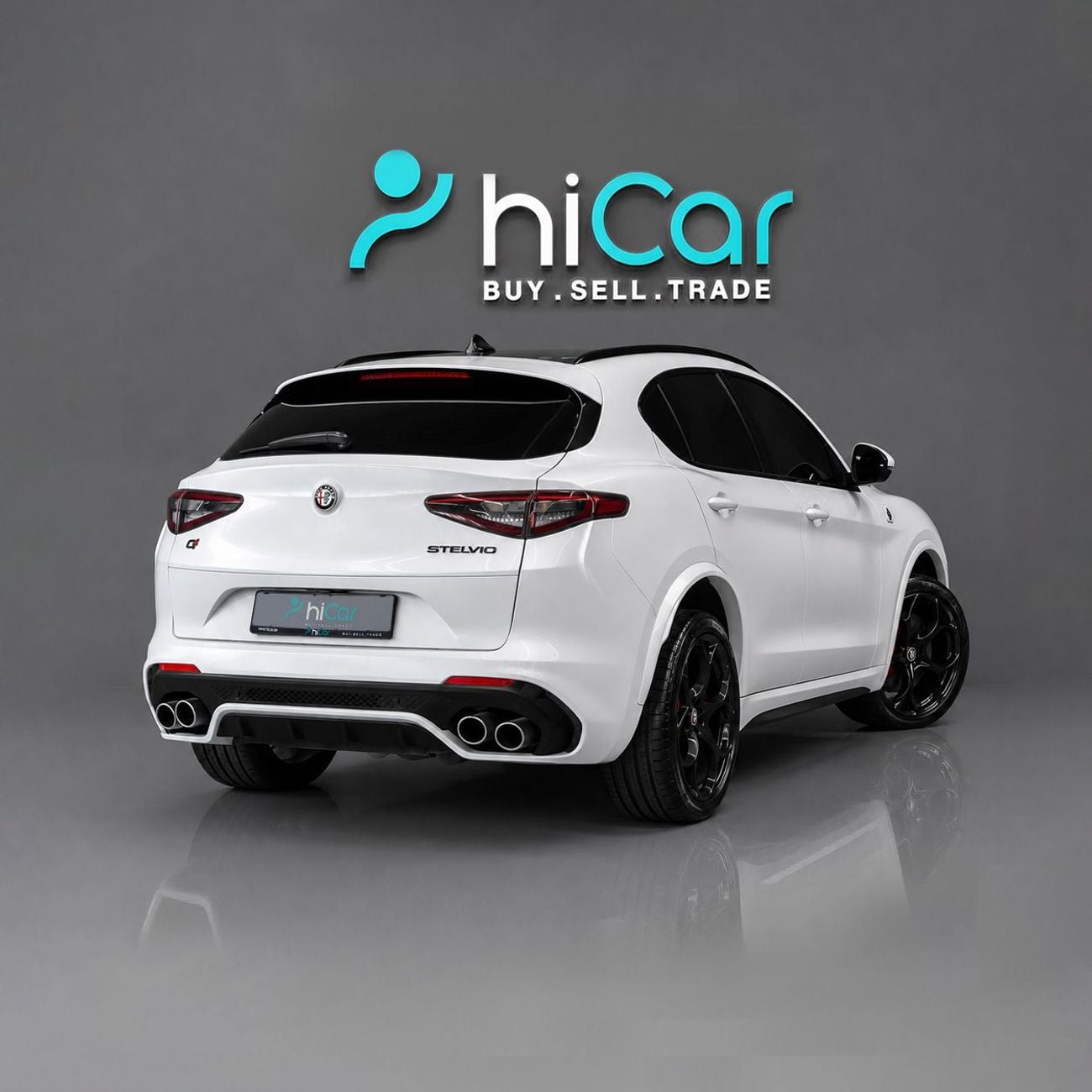 Alfa Romeo Stelvio QUADRIFOGLIO AED 2,874 P.M • 0% Downpayment • Alfa Romeo Stelvio Quadrifoglio • 1 Year Warranty