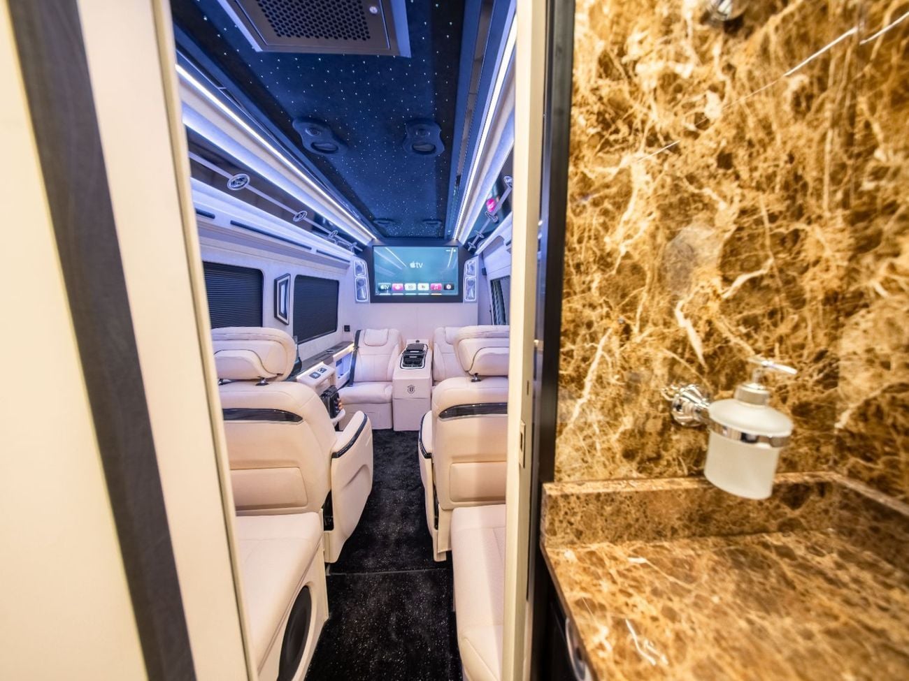 Mercedes Benz Sprinter Barugzai VIP Sprinter | Premium interior | Washroom | Smart TVs
