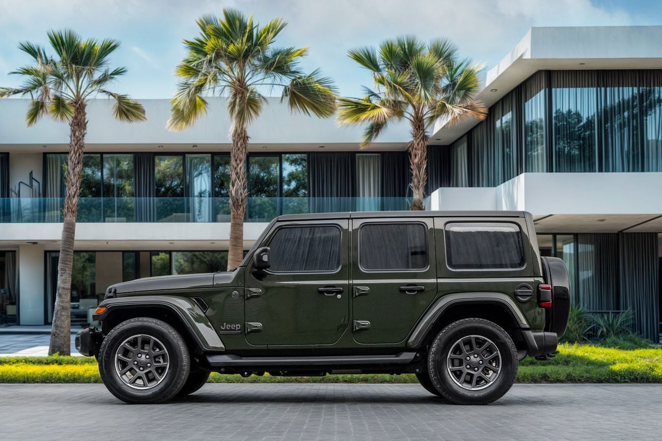 Jeep Wrangler SPORT Wrangler V6 | 80th Anniversary | 2,644 P.M | 0% Downpayment | UNDER WARRANTY