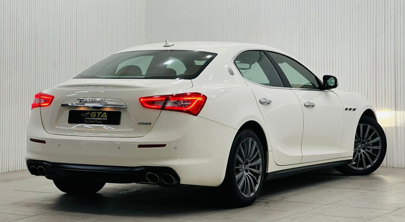 Maserati Ghibli Std 2020 Maserati Ghibli, 2024 Maserati Warranty, Full Maserati Service History, GCC