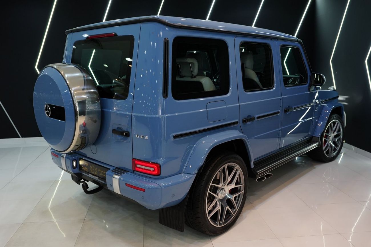 Mercedes Benz G63 AMG MANUFAKTUR EXCLUSIVE PLUS 2022 Mercedes-AMG G63, G Manufaktur Package, Carbon Interior, Rear Entertainment, Gargash Warranty!!