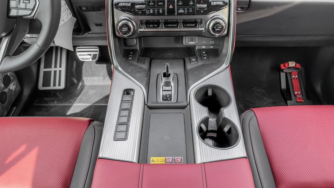 Lexus LX700h F SPORT 2026 Lexus LX700h F-Sport 3.5L AT Hybrid With Autopark (Gray-Red)