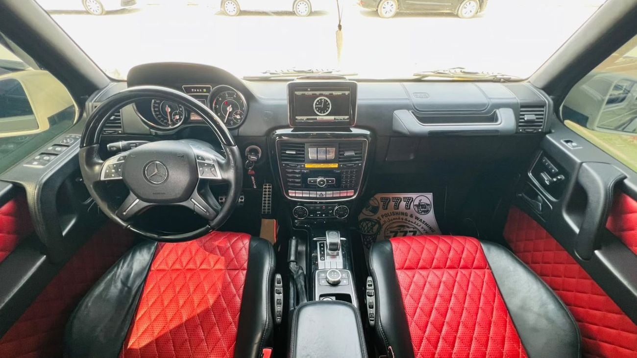 مرسيدس بنز G 63 AMG ستاندارد مرسيدس بنز G63 موديل 2014. محرك 5.5 لتر/V8.