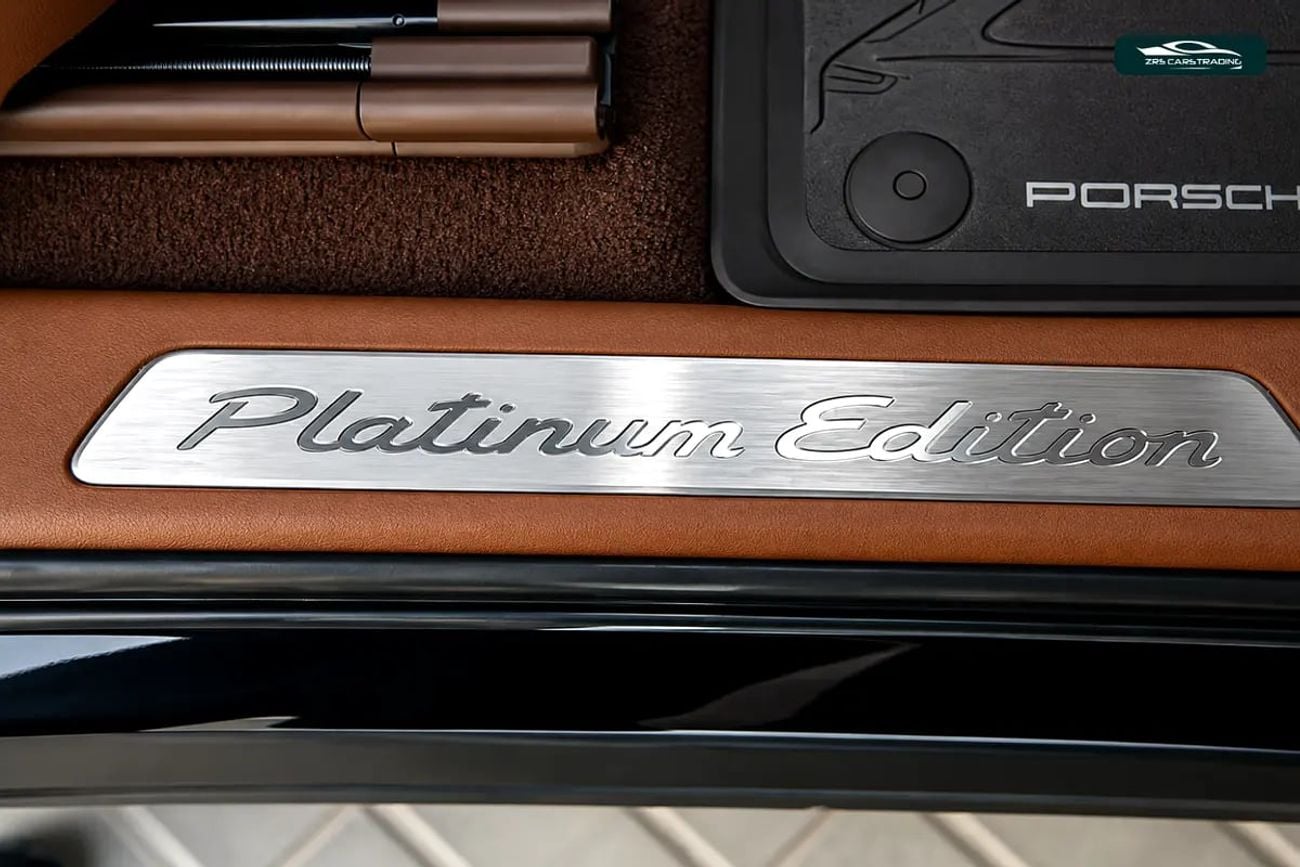 Porsche Cayenne PLATINUM EDITION GCC specs 4,442.00 monthly
