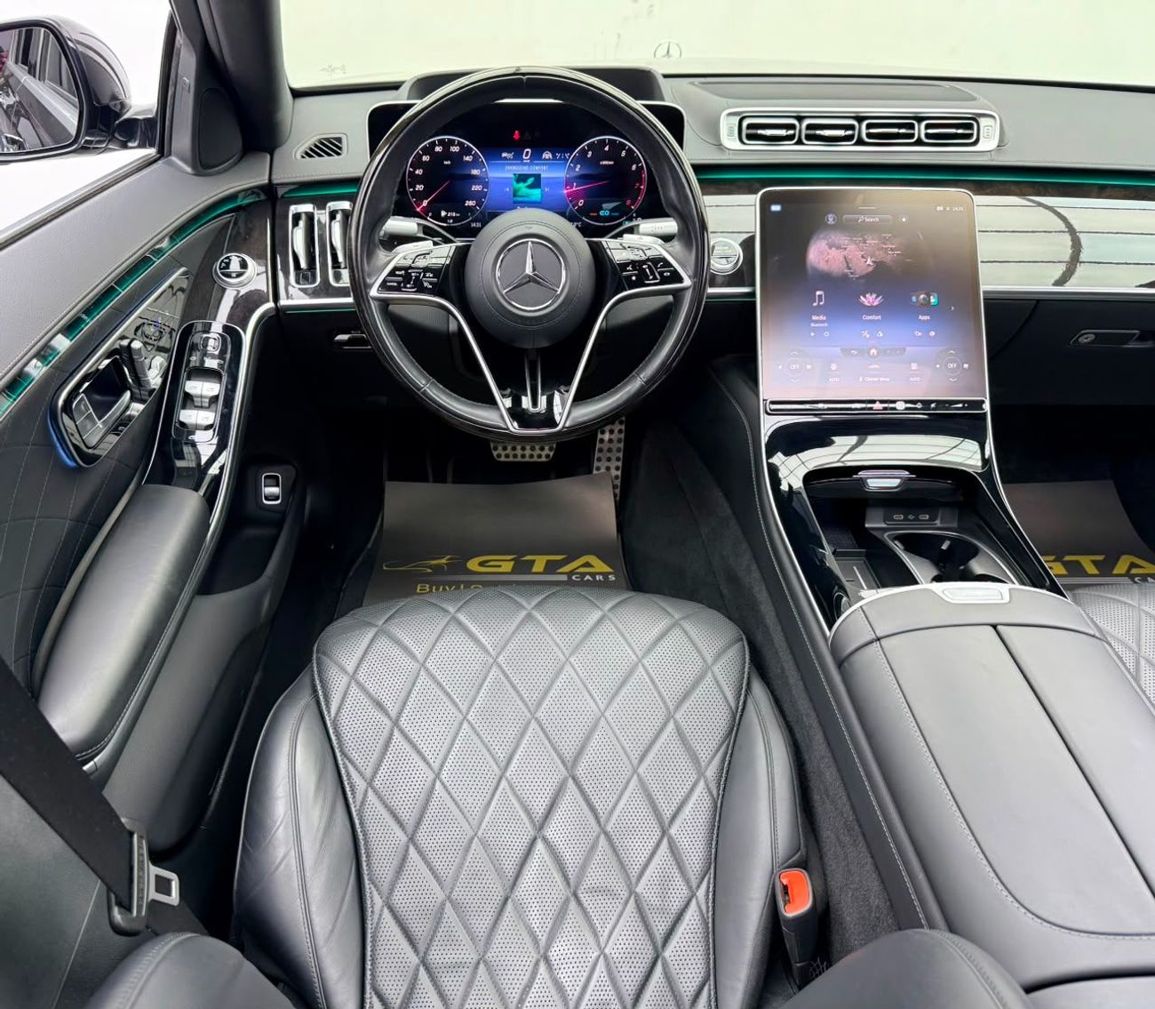 Mercedes Benz S500 4MATIC L 2021 Mercedes Benz S500 4MATIC, Warranty, Fully Loaded, Excellent Condition, Japanese