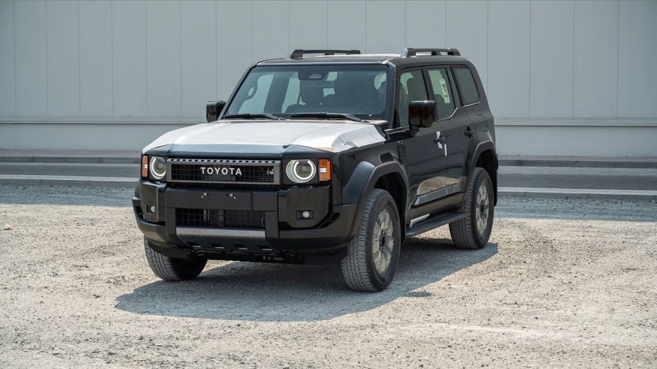 Toyota Prado ADVENTURE FULL 2027 MODEL | 2.4 PETROL | BLACK/BLACK