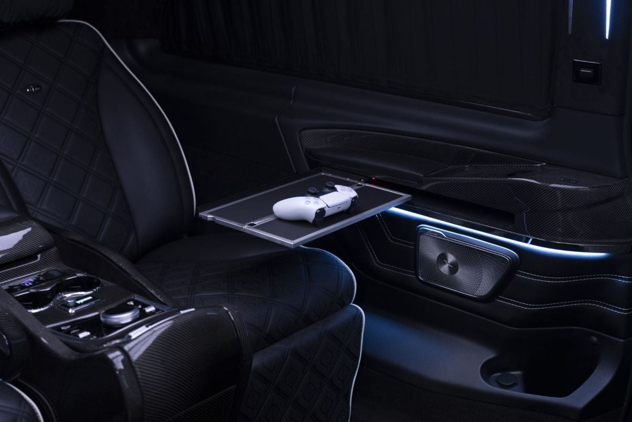 مرسيدس بنز V 300 VLINE VIP EDITION NEW ARRIVAL 2026 MODEL VIP MERCEDES GCC V300 with ADDITIONAL REAR AC - 2 Years Warranty by VLINE