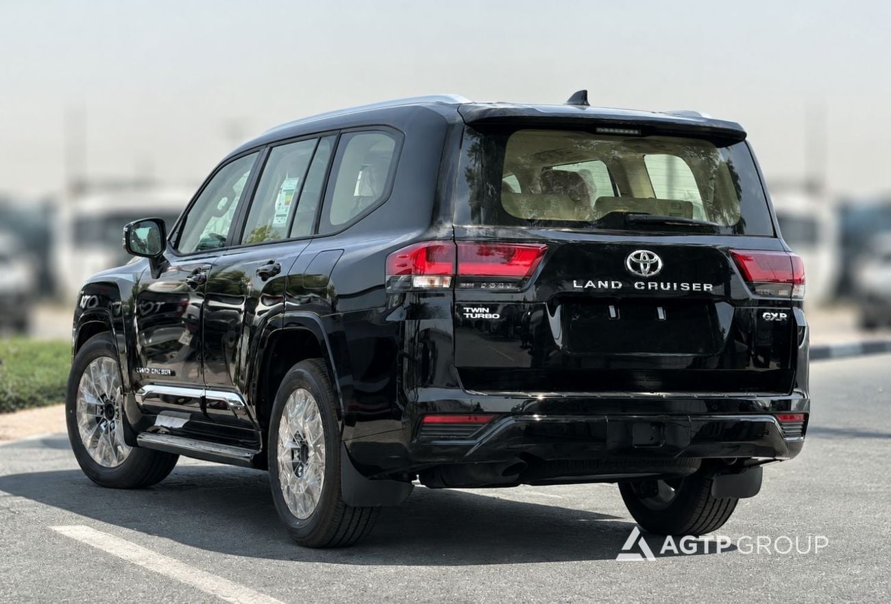 Toyota Land Cruiser GXR 3.5L TWIN TURBO | READY EXPORT STOCK | 4WD | Beige Leather | Sunroof | Rear Entertainment | GCC Spec