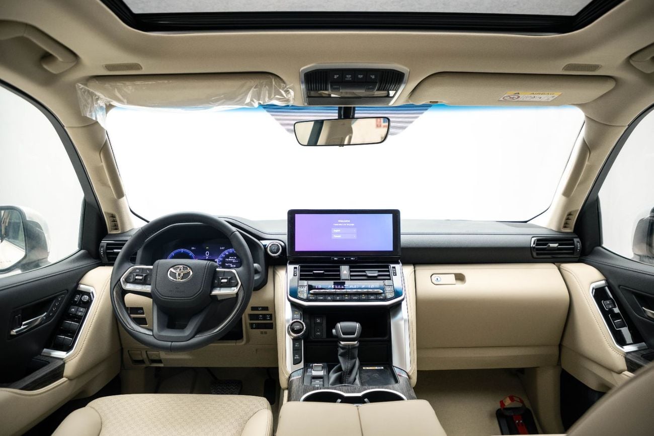 Toyota Land Cruiser VX 3.3L - White Inside Beige | Export Only