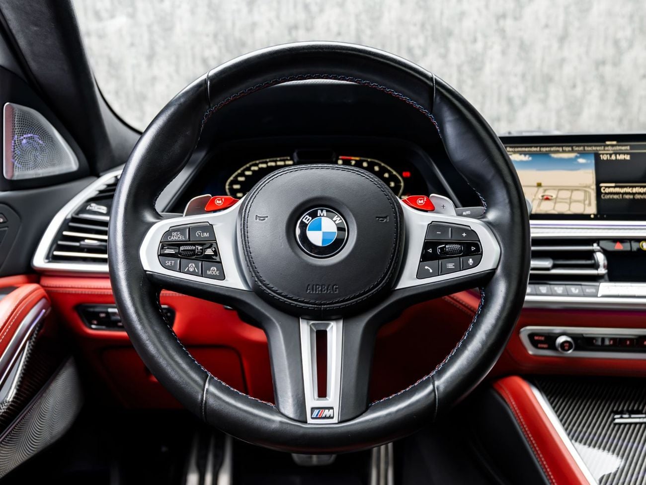 BMW X6 M STANDARD BUY NOW, PAY 2027 | THE BLACKLINE STANDARD | July 2027 Warranty + Service, GCC, Low KMs