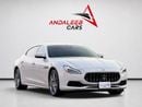 Maserati Quattroporte S AED 2,798 P.M | 0% DOWN | MASERATI QUATTROPORTE S | 430 HP | 2020 GCC