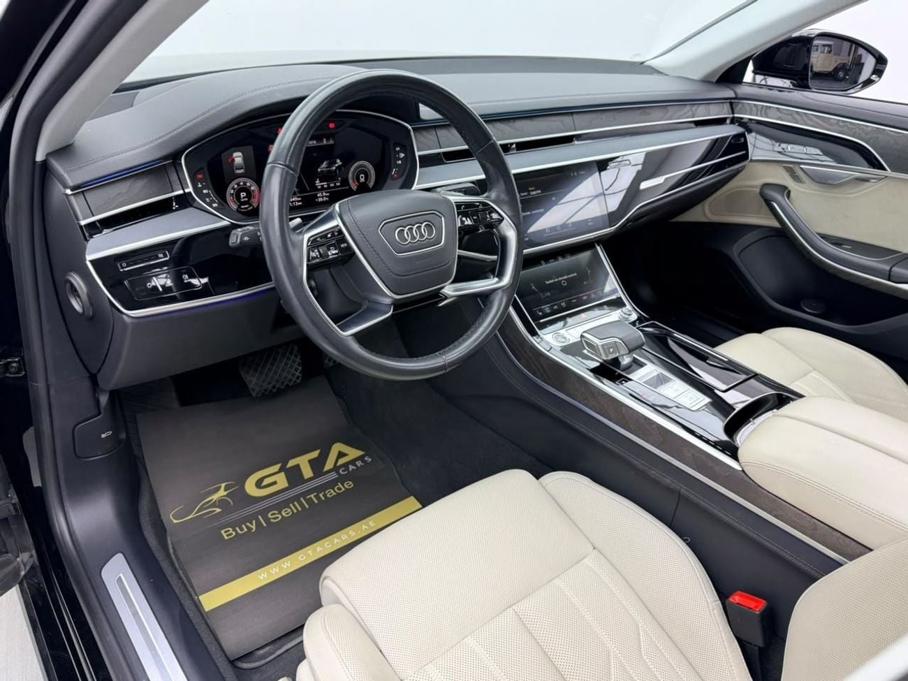 Audi A8 L 55 TFSI HIGH SPEC 2024 Audi A8 L S line Black Edition, Audi Warranty+Full Service History, GCC Specs.
