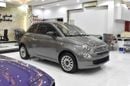 Fiat 500 DOLCEVITA EXCELLENT DEAL for our Fiat 500 Dolcevita ( 2024 Model ) in Grey Color GCC Specs