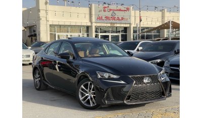 Lexus IS300 F Sport Model 2020, imported from America, 6 cylinders, Full option, sunroof, automatic transmission