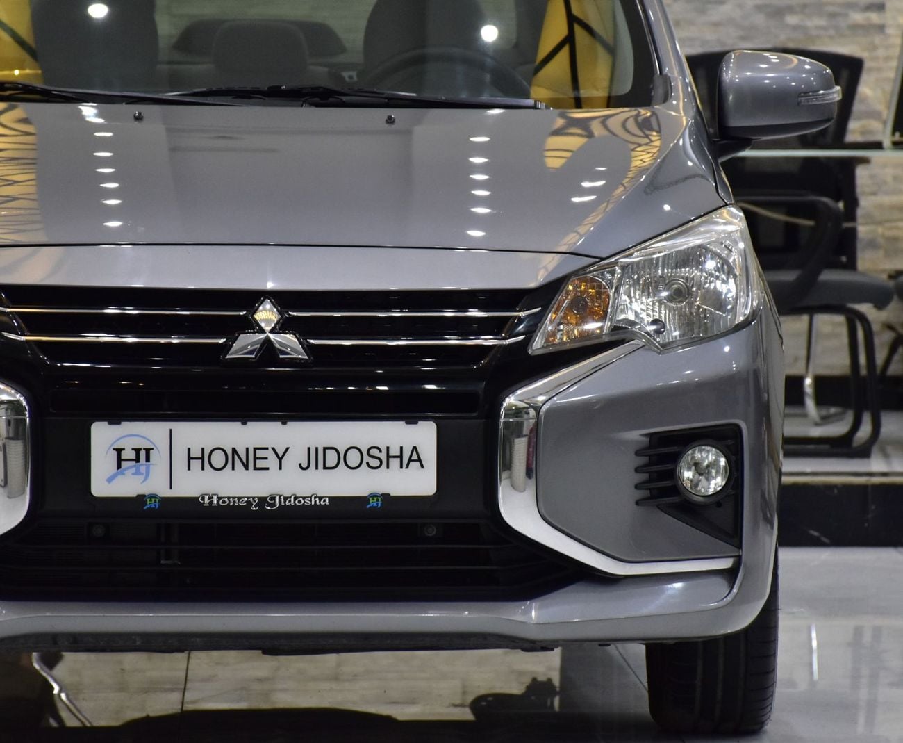 Mitsubishi Attrage GLX HIGHLINE EXCELLENT DEAL for our Mitsubishi Attrage ( 2021 Model ) in Grey Color GCC Specs