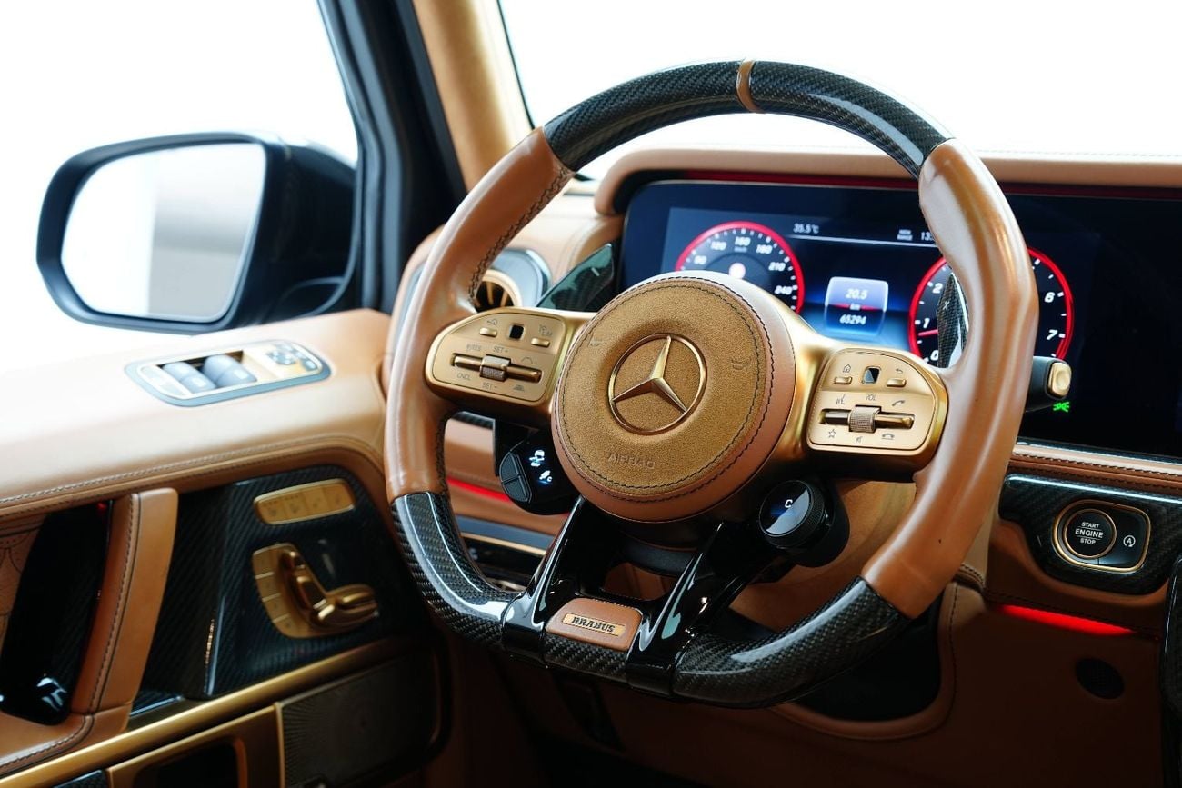 مرسيدس بنز G 63 AMG BRABUS G800 برابوس G800 وايدستار، برابوس الأصلية، حزمة ألياف الكربون الكاملة، زجاج خلفي، ستارلايت!!
