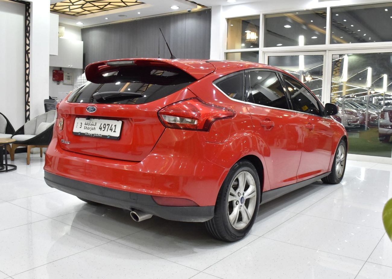 Ford Focus SPORT EXCELLENT DEAL for our Ford Focus ( 2015 Model ) in Red Color GCC Specs