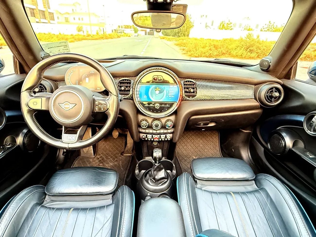 ميني كوبر إس كابريو Cooper S Cabrio JCW (Manul gear!)! Perfect condition!