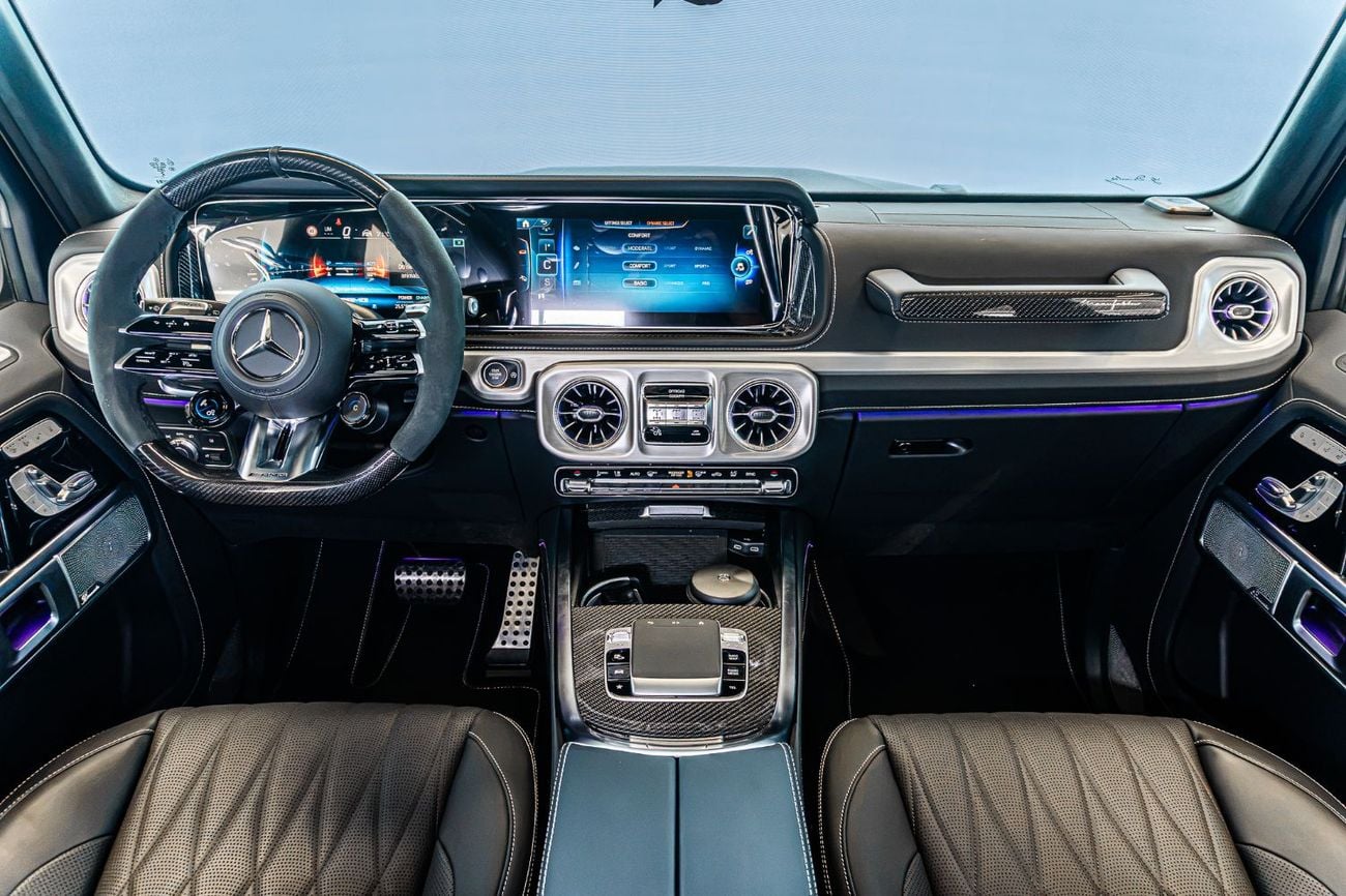 Mercedes Benz G63 AMG STANDARD Double Night Package | MANUFAKTUR Kalahari Gold Magno | GCC Specs | Gargash Warranty