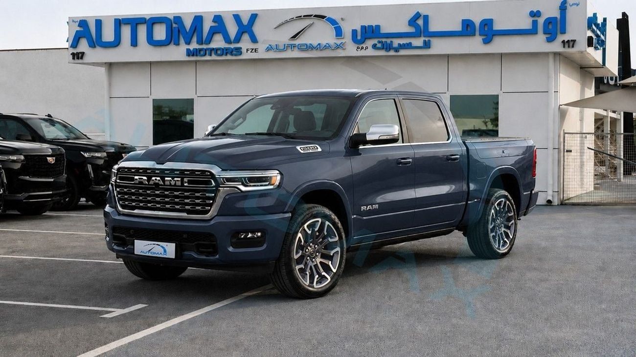 RAM 1500 Limited Longhorn Crew Cab Hurricane H.O 3.0TT (For Export , НА ЭКСПОРТ) PY 26/26 Crew Cab Hurricane H.O 3.0TT GCC Без пробега
