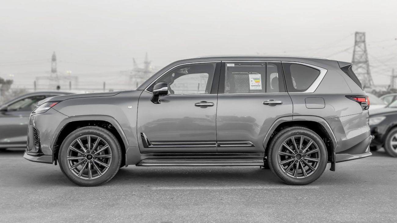 Lexus LX700h F SPORT 2026 Lexus LX700h F-Sport 3.5L AT Hybrid With Autopark (Gray-Red)