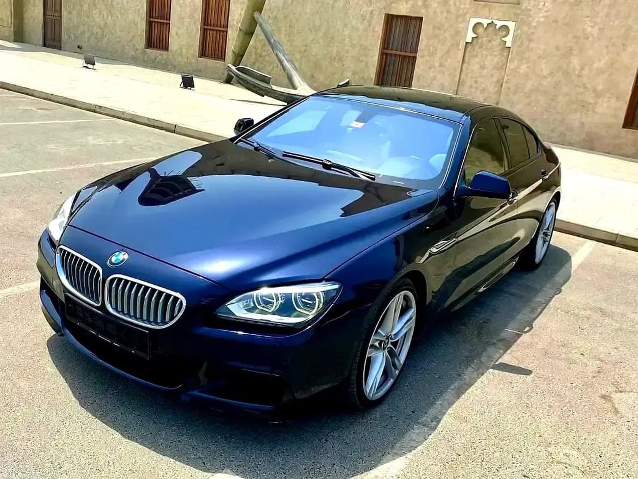 بي أم دبليو 650i إم سبورت 650 M SPORT || TWIN TURBO V8 ||GRAND COUPE FULL OPTION|| FSH ACCIDENT FREE ORIGINAL PAINT