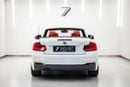 بي أم دبليو 220 220i Sportline Convertible | GCC | Full Service History | Excellent Condition