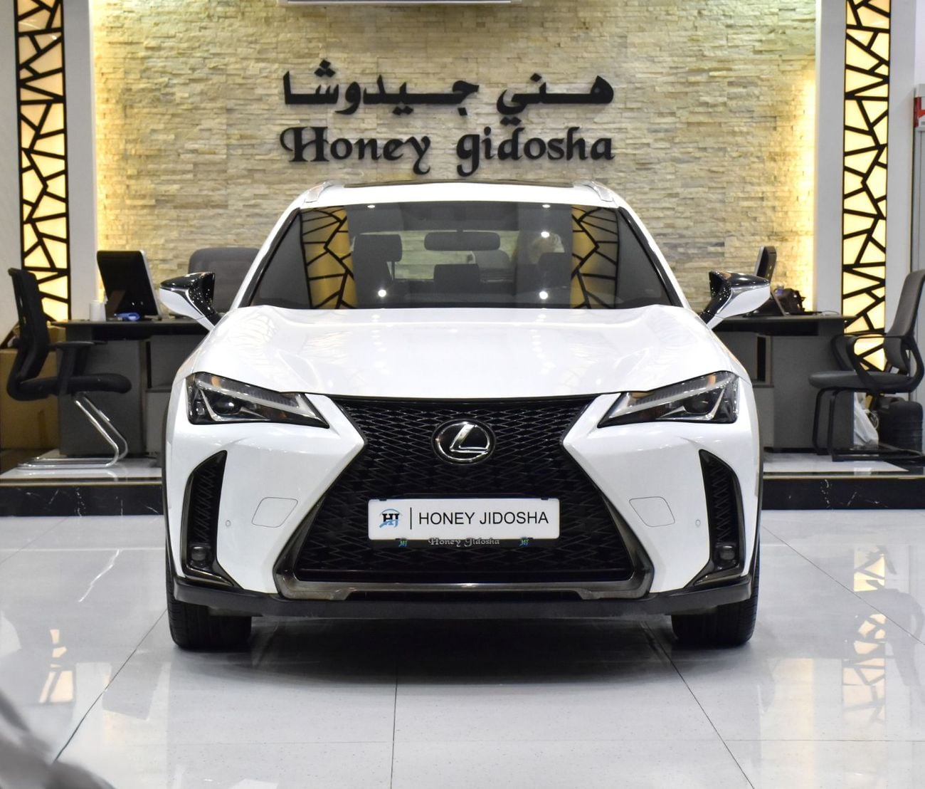 Lexus UX200 EXCELLENT DEAL for our Lexus UX200 F-Sport ( 2020 Model ) in White Color GCC Specs