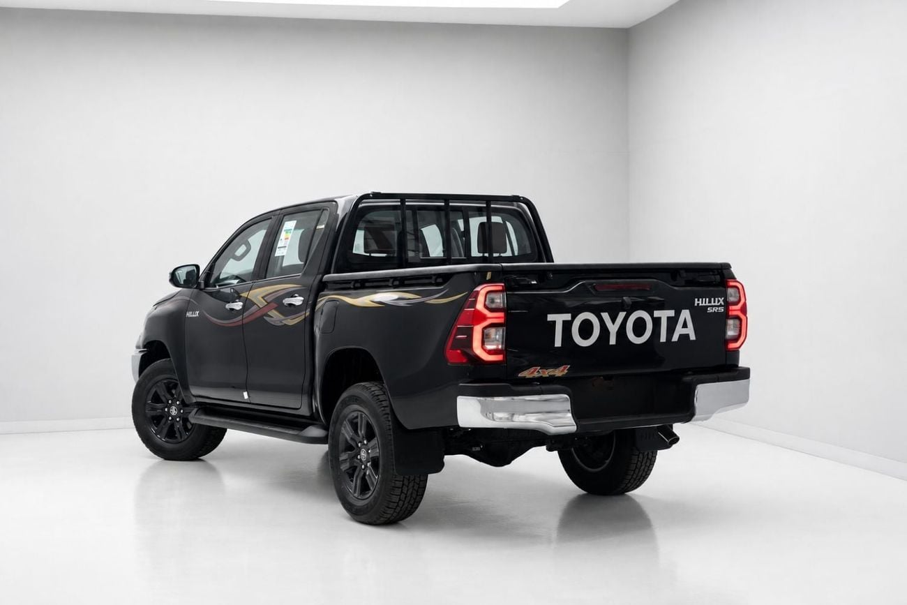 Toyota Hilux SR5 Double Cab 2.7L - Attitude Black Inside Maroon | Export Only