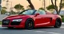 Audi R8 Spyder FSI Audi R8 Spyder 2016 GCC Specs V8 Convertible in Perfect Conditions