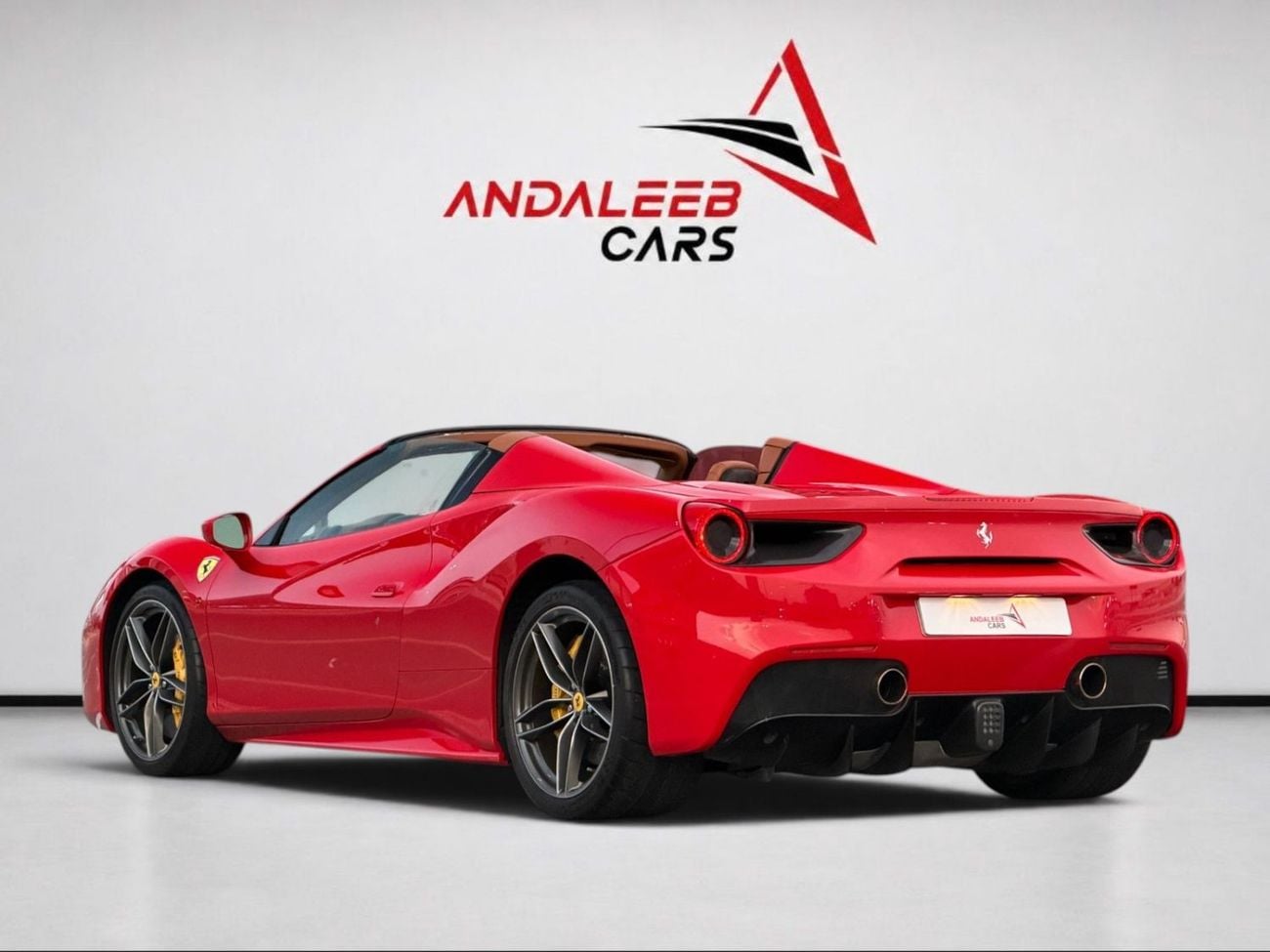 Ferrari 488 Spider Spider FERRARI 488 SPIDER | 670 HP V8 | FULL AL TAYER SERVICE HISTORY | 2017 GCC