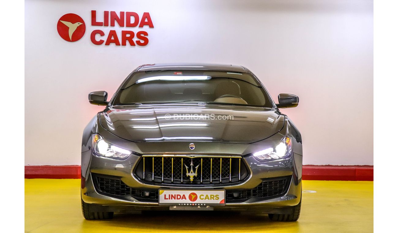 Maserati Ghibli Maserati Ghibli 2018 GCC under Agency Warranty with Flexible Down-Payment.