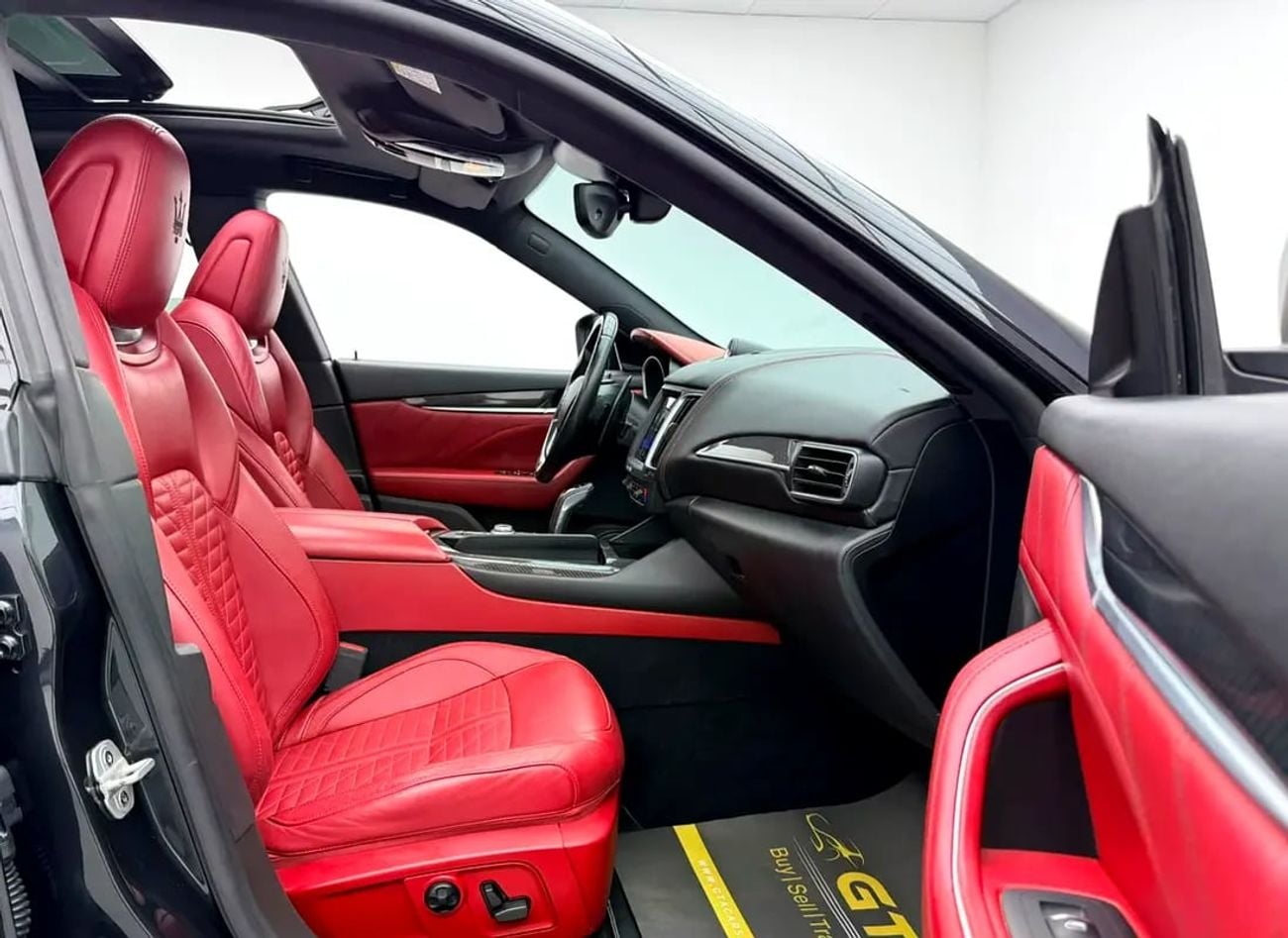 Maserati Levante Trofeo, Warranty, Carbon Fiber Interior, Excellent Condition, GCC