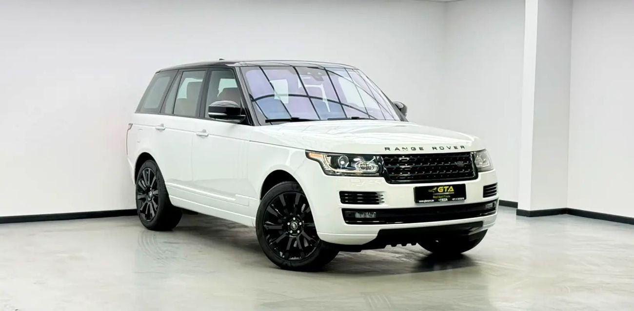 Land Rover Range Rover Vogue SE Supercharged, Full Service History, Fully Loaded, GCC