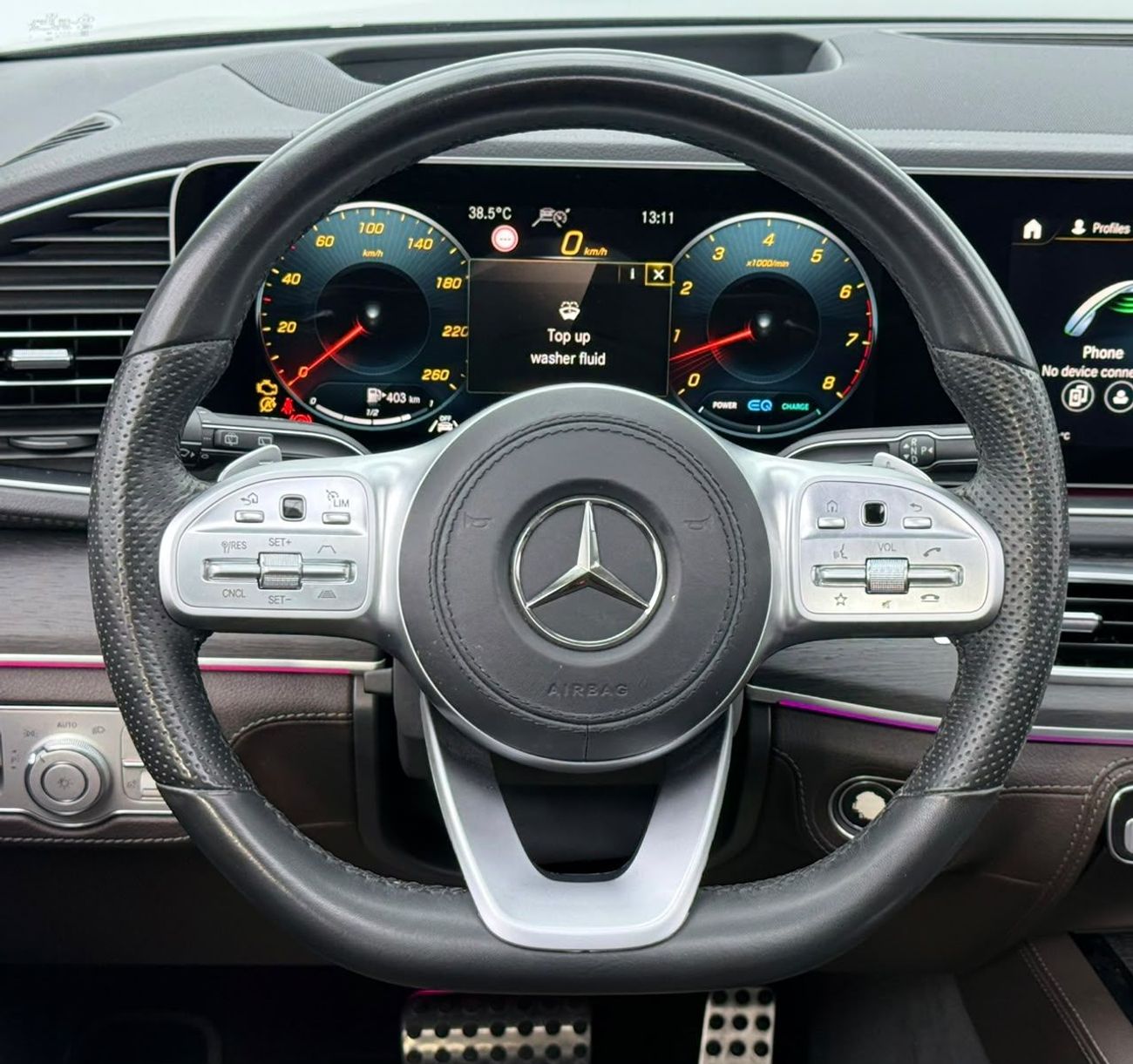 مرسيدس بنز GLS 580 STANDARD مرسيدس بنز GLS580 4MATIC موديل 2020، مزودة بحزمة خدمة مرسيدس بنز لعام 2028، مع ضمان، وسجل صيانة كامل