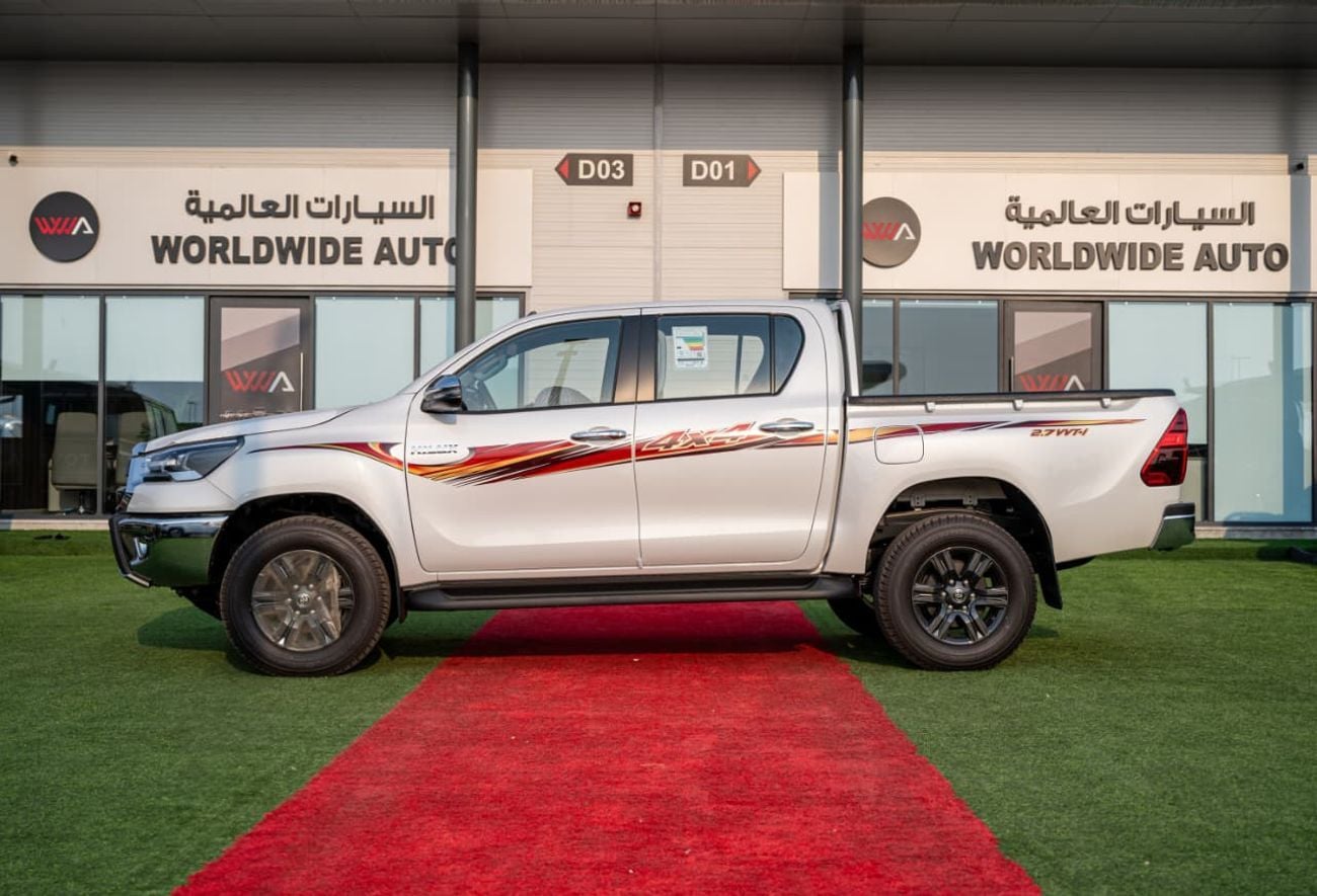 تويوتا هيلوكس GLX DC 4WD 2.7Ltr. GLXS-V AT EXL 2026 WHITE GCC