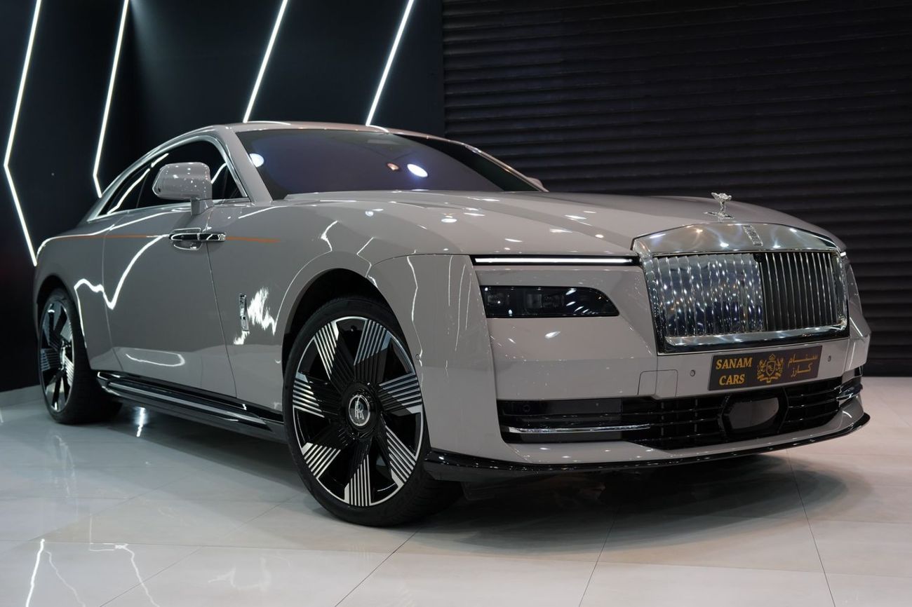 رولز رويس سبيكتر STD (L · None - Electric Cyl · Automatic · Electric · Coupe · Front Wheel Drive · 4 Seats · 2 Door) رولز رويس سبيكتر 2024، نظام صوتي مصمم خصيصاً، إضاءة ستارلايت، شبكة أمامية مضيئة، ضمان وخدمة الوكيل!!