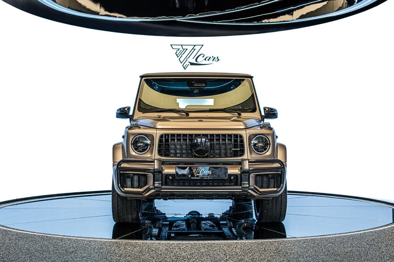 Mercedes Benz G63 AMG STANDARD Double Night Package | MANUFAKTUR Kalahari Gold Magno | GCC Specs | Gargash Warranty