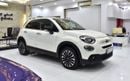فيات 500X . EXCELLENT DEAL for our Fiat 500x ( 2023 Model ) in White Color GCC Specs