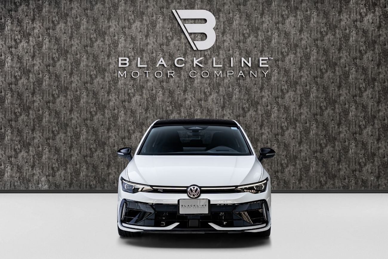 Volkswagen Golf R BUY NOW, PAY 2027 | THE BLACKLINE STANDAD | Warranty + Service, GCC, Low KMs