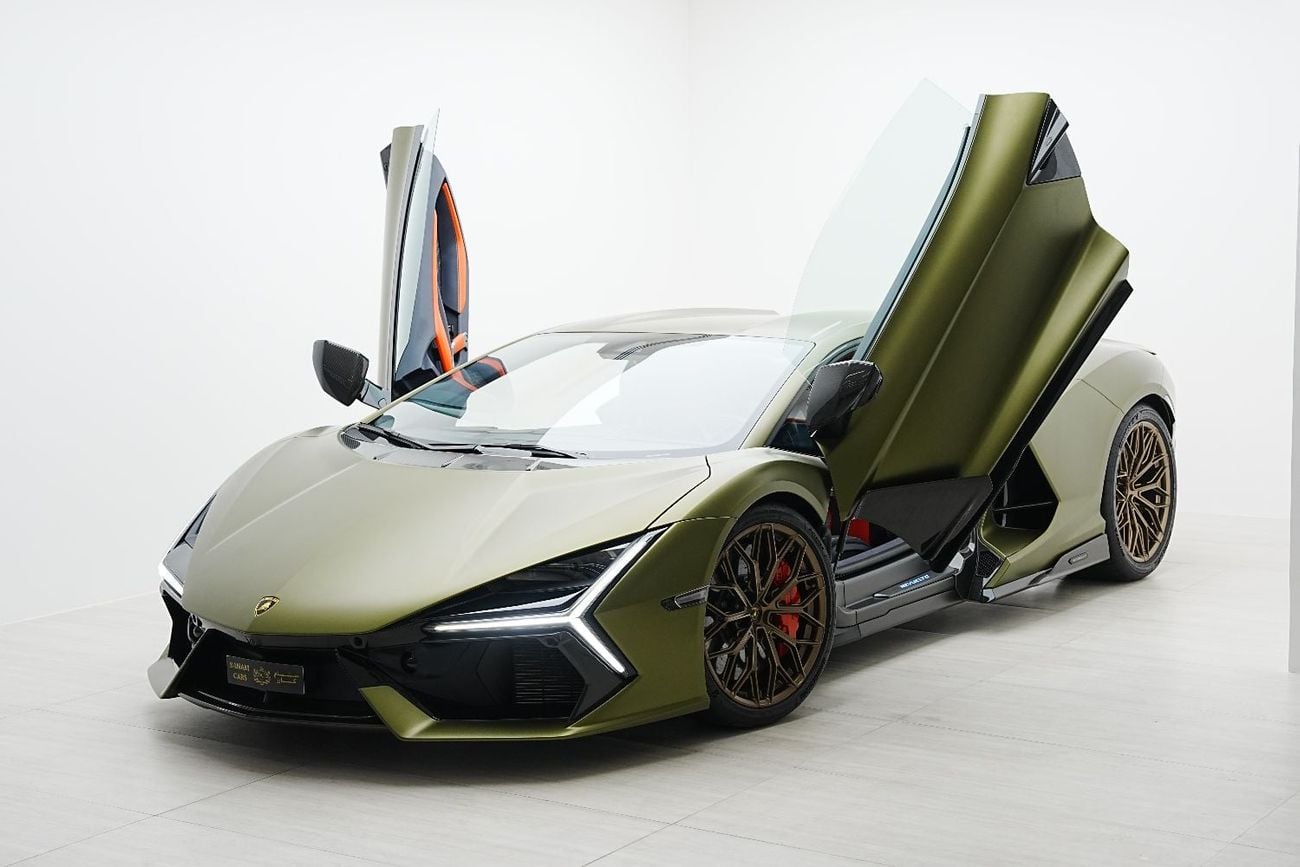 Lamborghini Revuelto STANDARD VERDE GEA, Sonus Faber Audio, Full Carbon Pack, Dealer Warr + Serv!!