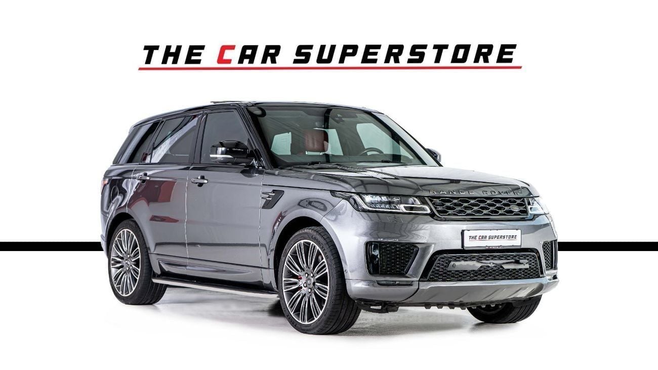 Land Rover Range Rover Sport AUTOBIOGRAPHY DYNAMIC GCC-22 Inch Rims-Black Contracting Roof-Red Interior