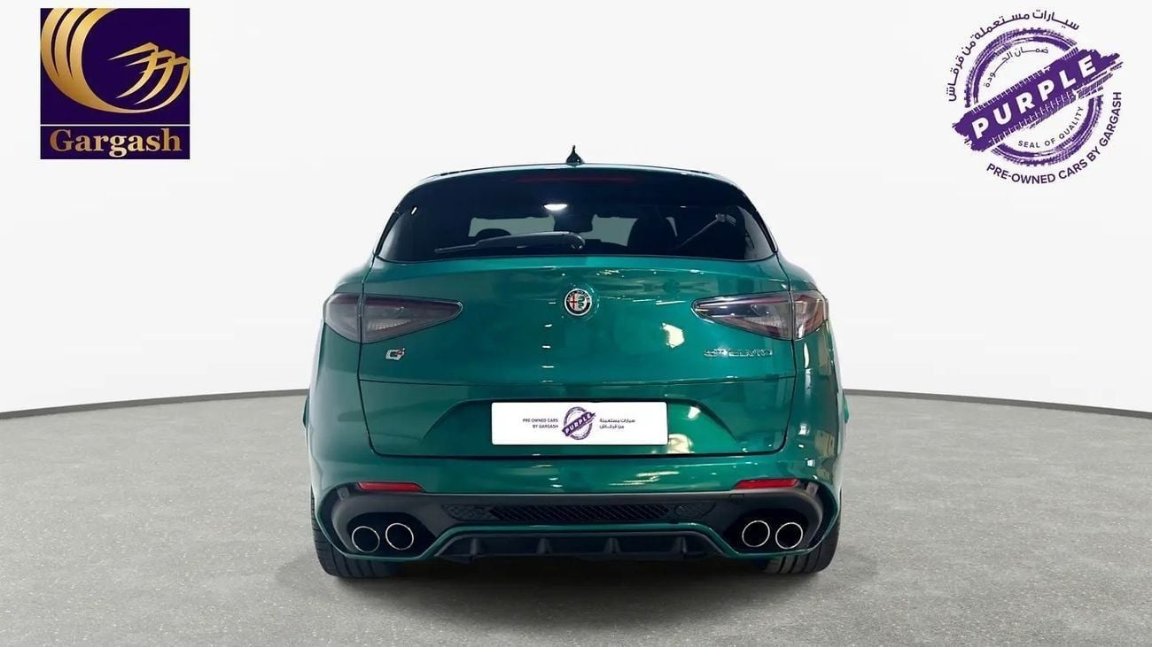 Alfa Romeo Stelvio QUADRIFOGLIO | 2024 | Special Offer | 18-30 Sep | Gargash Warranty & Service | Free insurance | Finance from 0.9