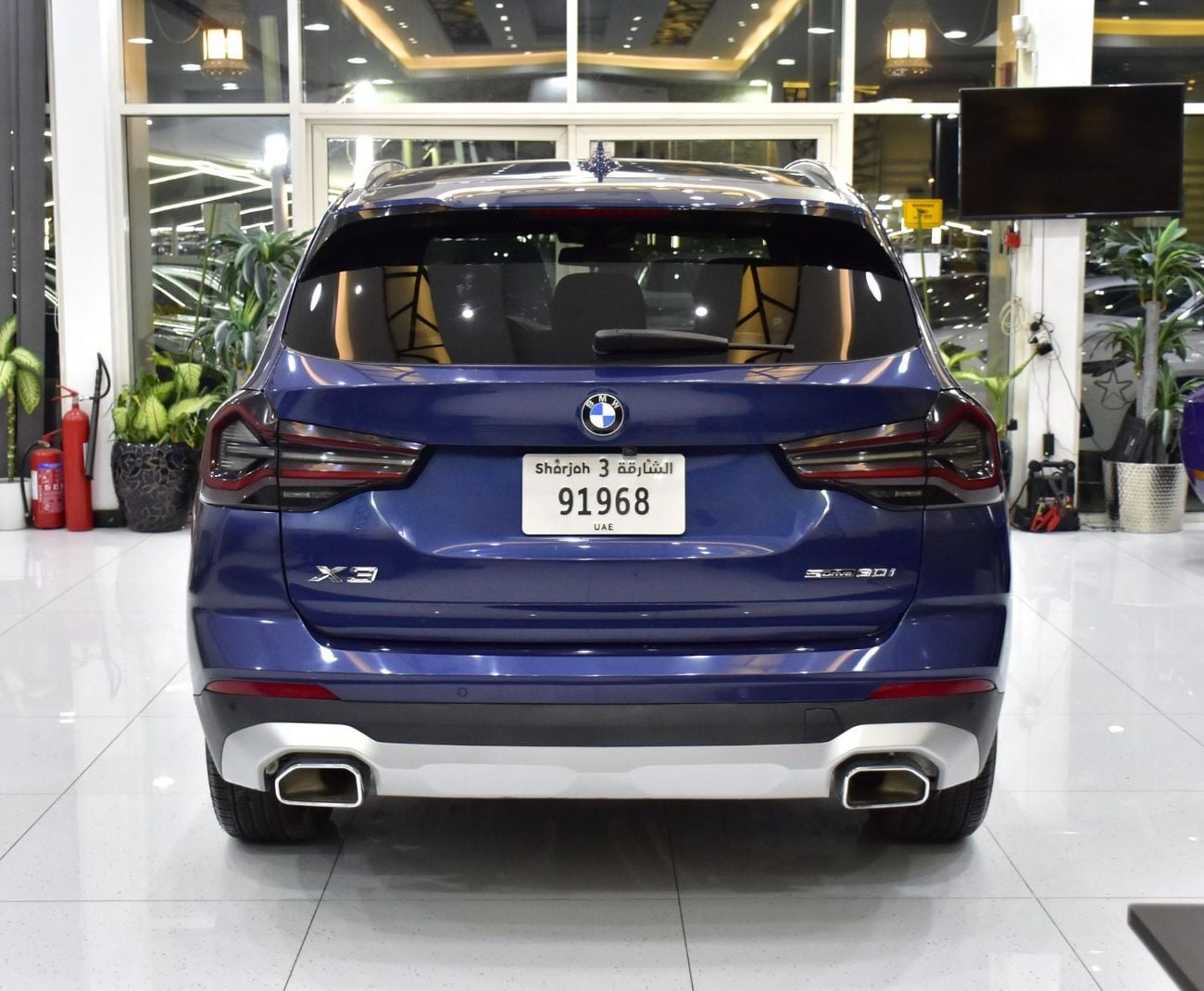 BMW X3 XDRIVE 30i EXCLUSIVE EXCELLENT DEAL for our BMW X3 sDrive30i ( 2024 Model ) in Blue Color American Specs
