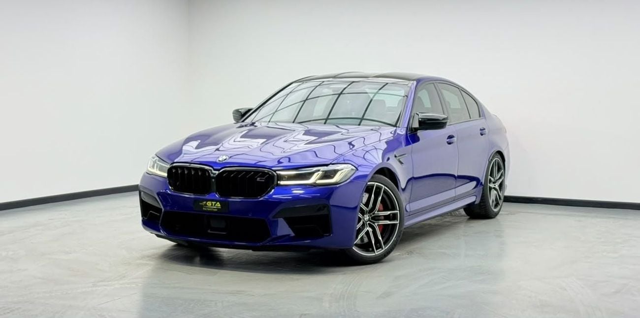 BMW M5 COMPETITION PACK 2021 BMW M5 Competition, Warranty, Full BMW Service History, Fully Loaded, Excellent Condition, GCC